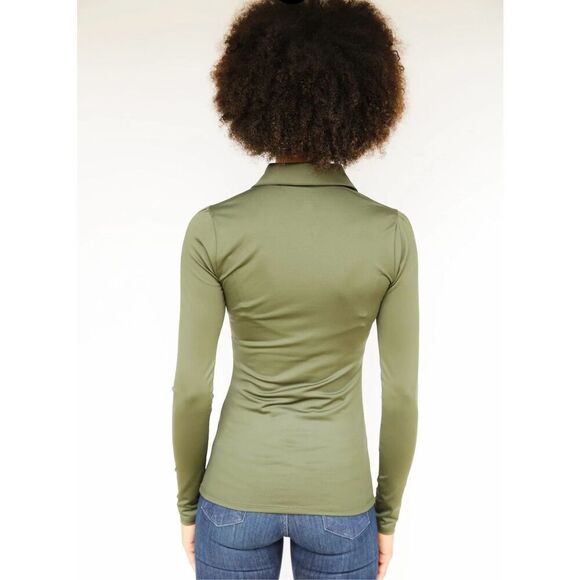 An Capall Long‎ Sleeve Gracie Shirt Forest Green Size XS - Picture 2 of 12